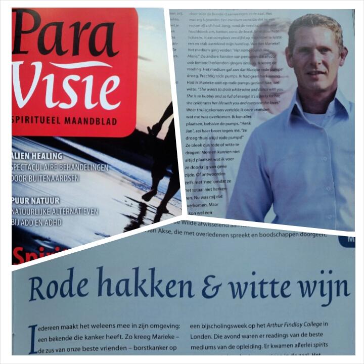 Paravisie column Rode hakken & witte wijn